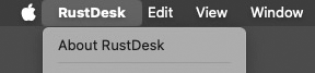 Versionsinformation Screenshot